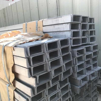 Annealed And Pickled 304 Stainless Steel U Section Channel SS I Beam For Building