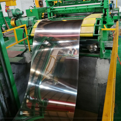 SGS ASTM A204 201 Stainless Steel Cold Rolled Coils Mirror Finish EN 3.1