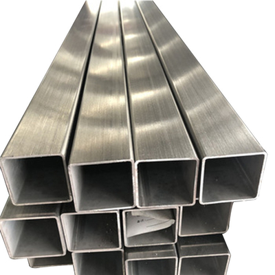Customized 20mm Stainless Steel Square Pipe BA HL Welding