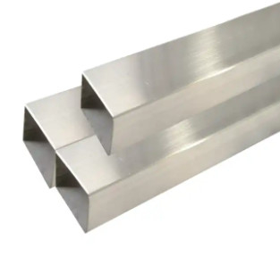 Decorative Hairline Stainless Steel Square Tube Pipe Ss 304 SS 201 Hollow Section