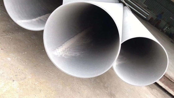 304 Stainless Steel Welded Pipe Round Tube With 600 Grit Polished ASTM A554 Standard