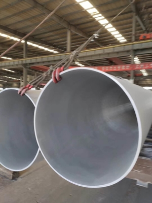 Welded Stainless Steel Pipe ASTM 201 BS 1.4372 SS Tube Pipe Round Tubing