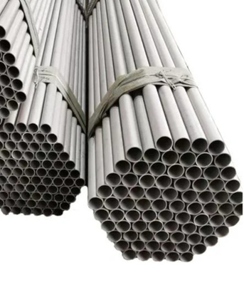 Matt Surface Welded Stainless Steel Pipe For Highly Corrosive Atmosphere