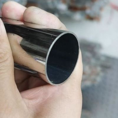 600G Polished Stainless Steel Rectangular Pipe 1.2mm Thickness SS Rectangular Tube
