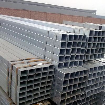Matt Surface Square 304L Stainless Steel Pipe 1.2mm Thickness SS Square Pipe