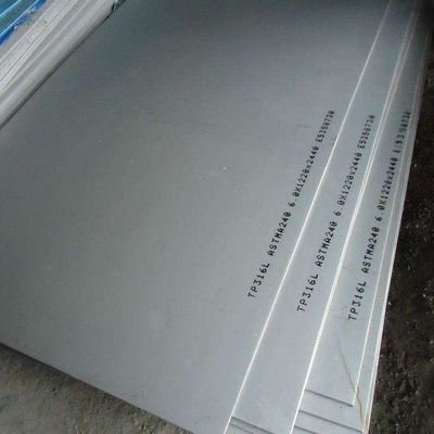 A240 TP316L Hot Rolled Stainless Steel Sheet 6x1220x2440mm