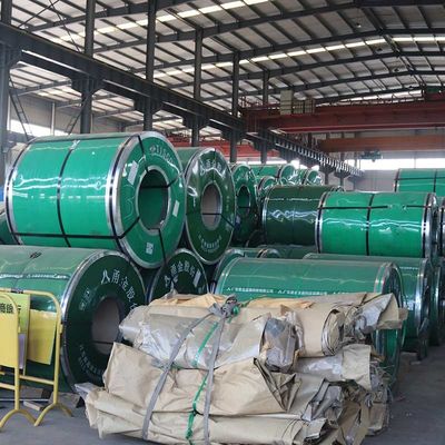 2B Finish Cold Rolled Stainless Steel Coil Grade 304 1000mm Width