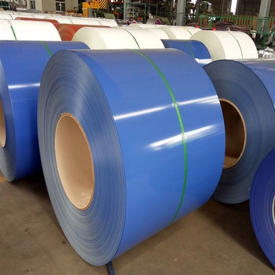 RAL color prepainted galvanized steel coil PPGI DX51 Dx53d Z275 0.35mm ppgi galvanized steel coil for roofing sheet