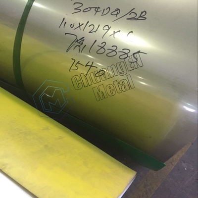 2b Finish JIS 310S Stainless Steel Metal Coil 2mm Zinc Coated