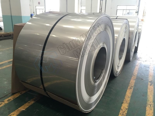 TP316L 2B Finish Stainless Steel Coil EN 3.1 Certificate 1000mm 1250mm High Corrosion