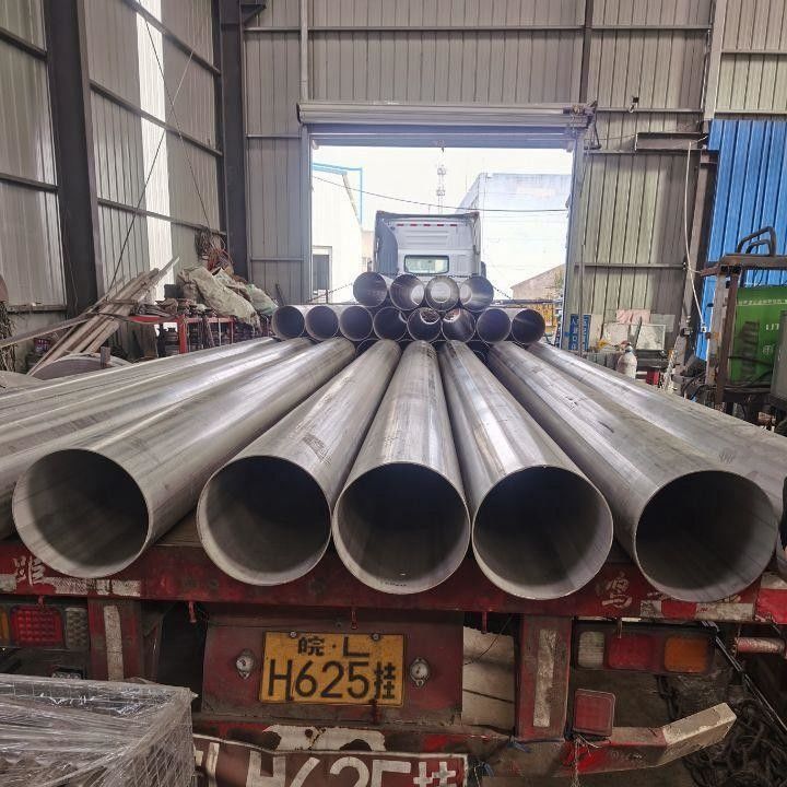 2.5mm Welded Stainless Steel Pipe 201 BS 1.4372 6-630mm