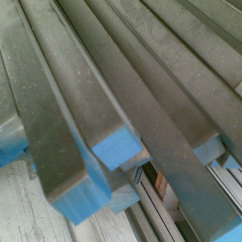 HR 430 SS Square Bar With Good Thermal Conductivity 5.8m Long