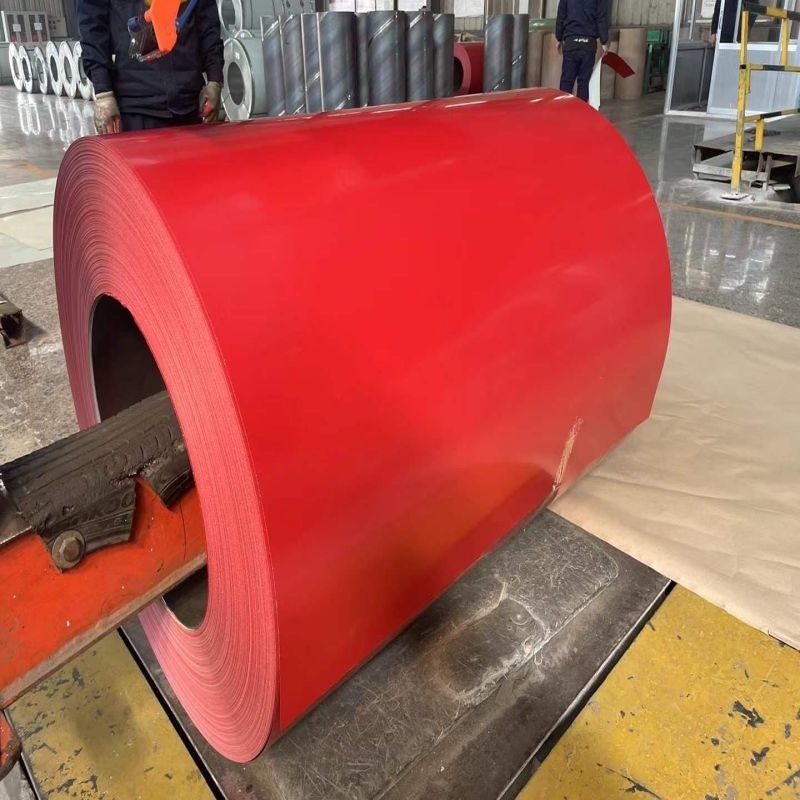 Double Coated Pre Painted Metal Roll Steel Coil Paint Galvanized Zinc Coating